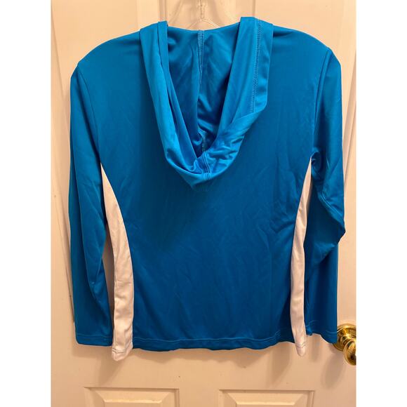 NWOT Ventures Women Small Blue Pullover 1/4 Zip Athletic Hoodie Shipyard Brewing - Picture 6 of 6
